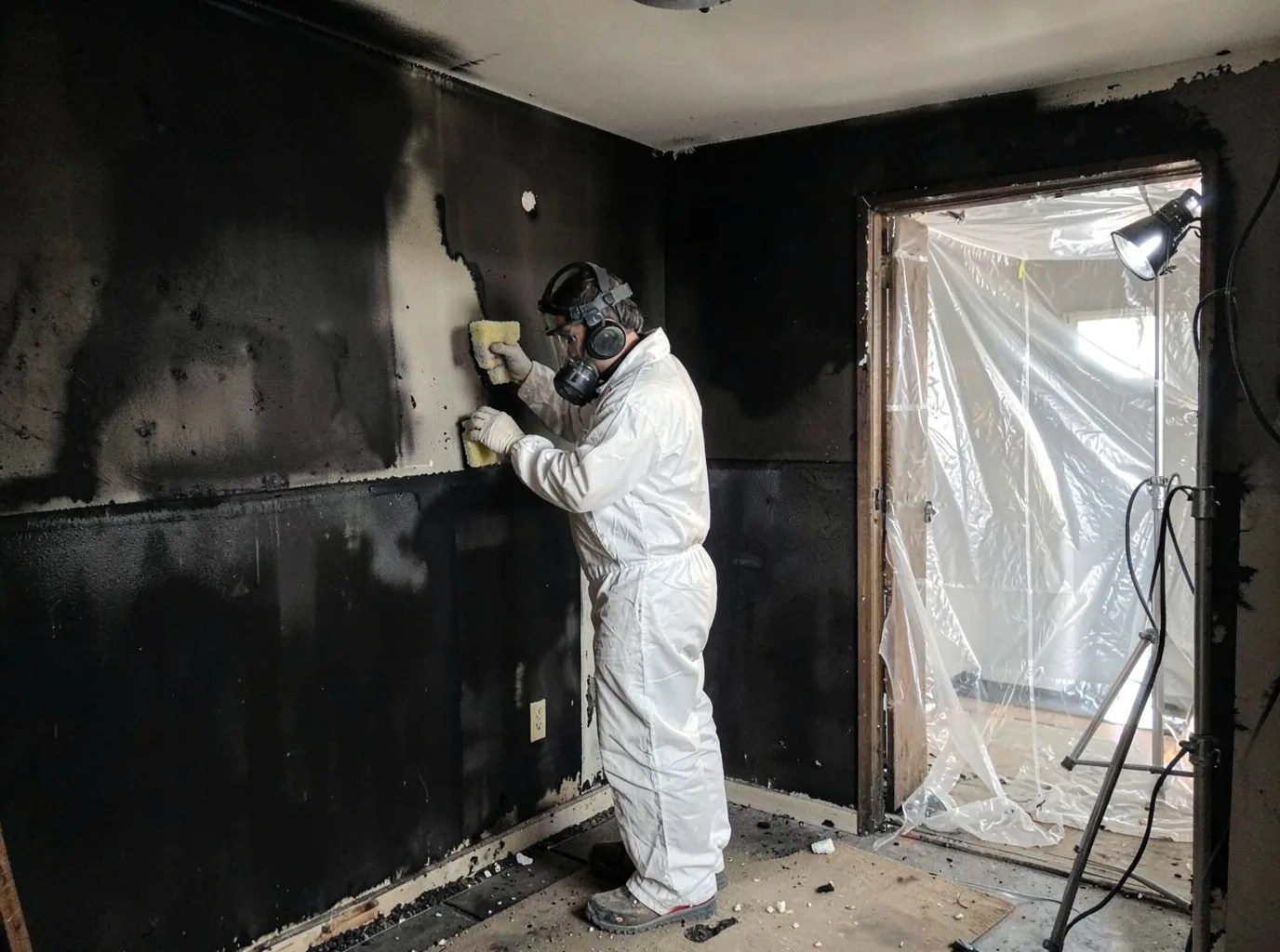 Fire Damage Restoration company in Bluffs, IL